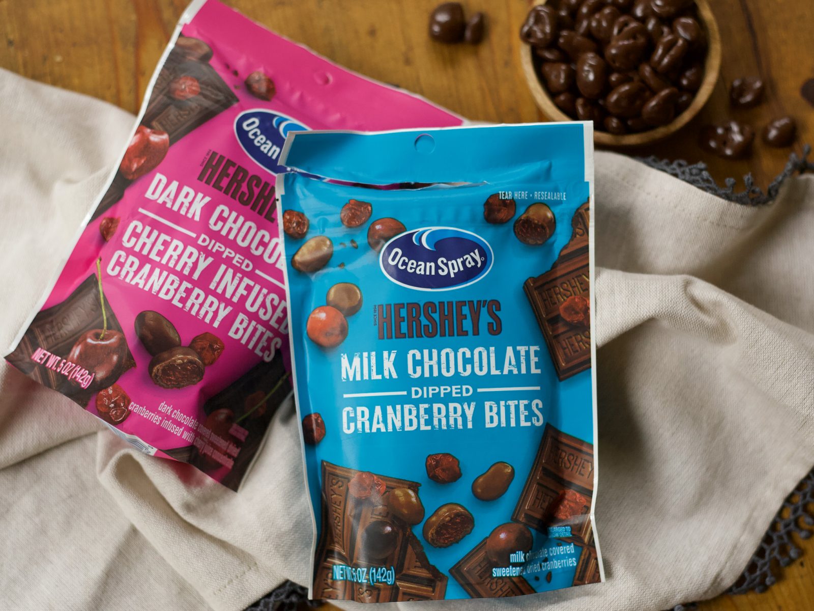 New Ocean Spray Chocolate Dipped Cranberry Bites Are Just $1.74 Per Bag At Kroger