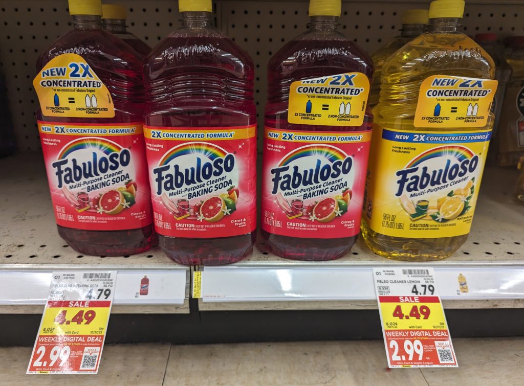 Fabuloso Multi-Purpose Cleaner Just $2.99 At Kroger - iHeartKroger