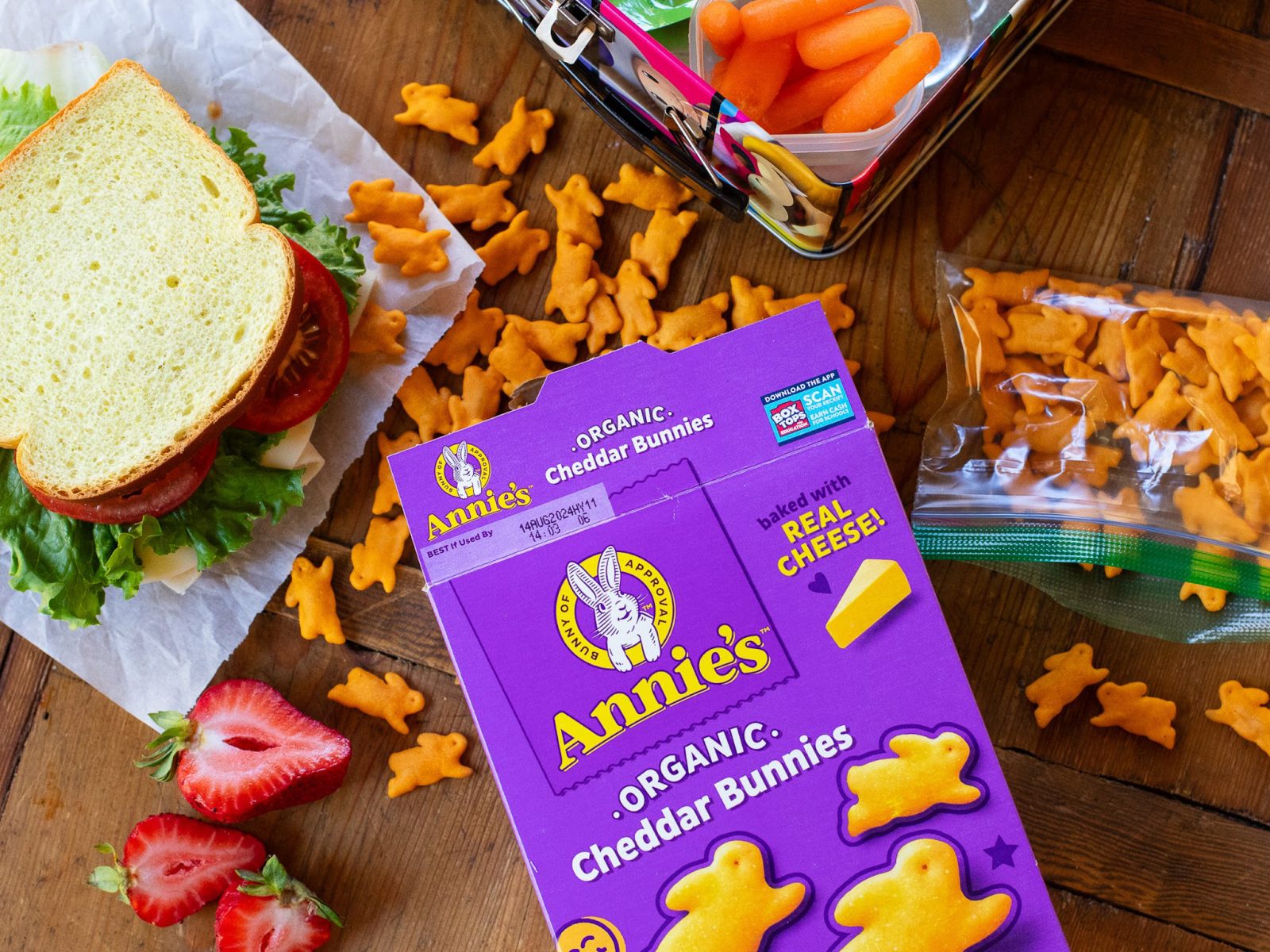 Annie’s Cheddar Crackers As Low As $2.29 At Kroger – Less Than Half Price