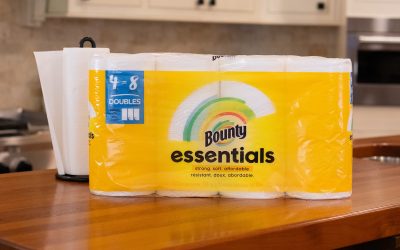 Get Bounty Essentials Paper Towels For As Low As $4.99 At Kroger