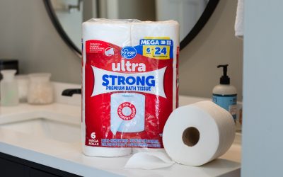 Kroger Ultra Strong Or Ultra Soft Bath Tissue Is Just $5.99