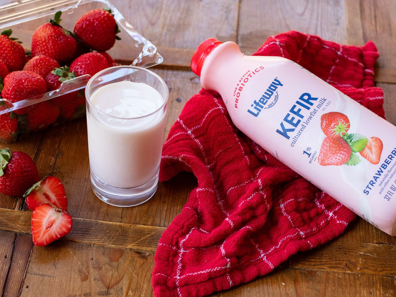 Get The Bottle Of Lifeway Kefir For Just $2.49 At Kroger