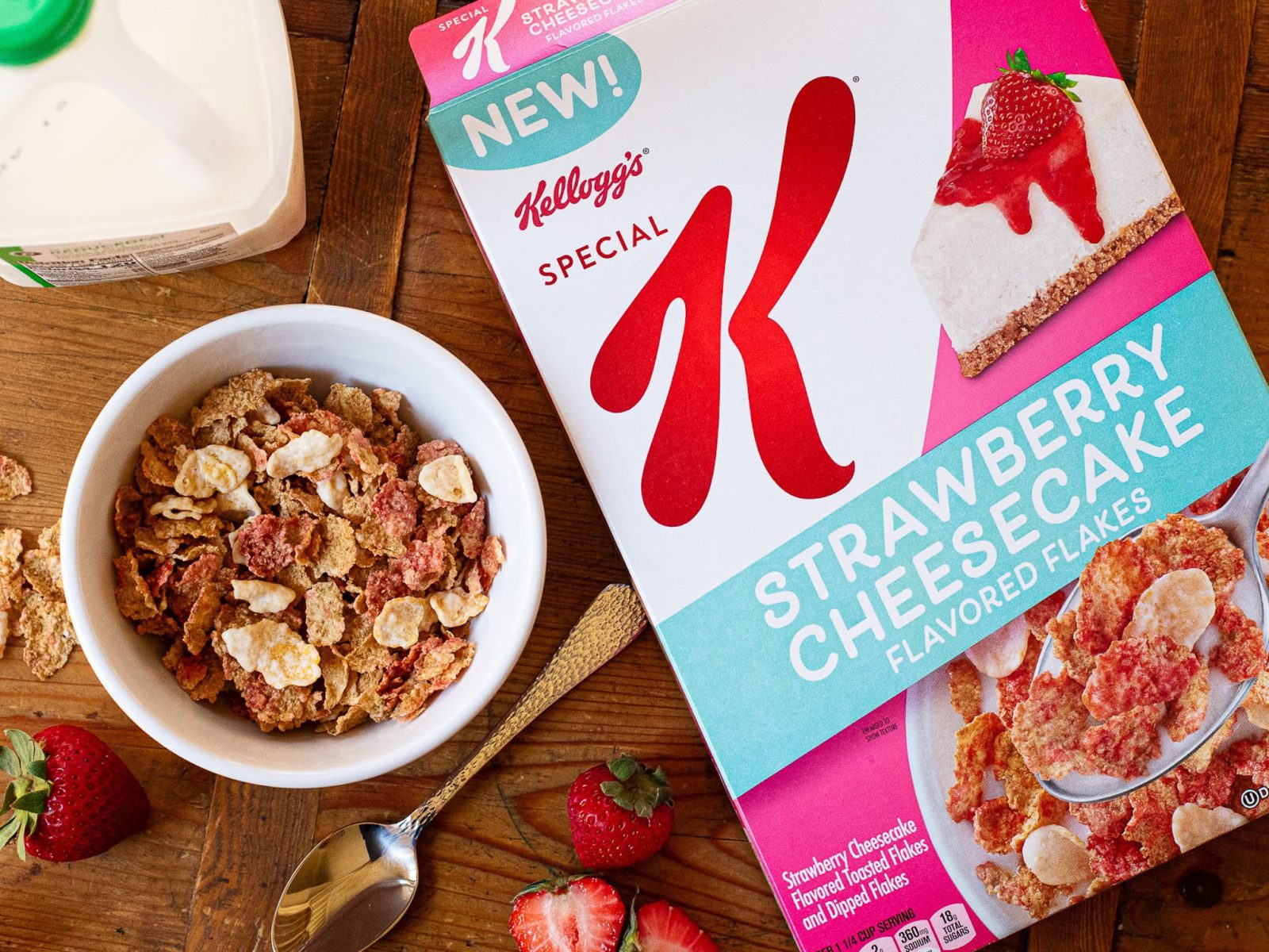 Kellogg’s Special K Stawberry Cheesecake Cereal As Low As $1.49 At Kroger
