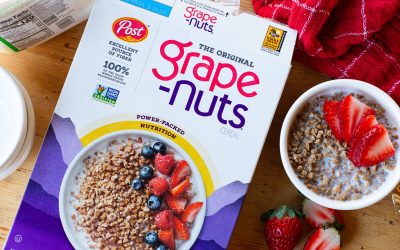Post Grape-Nuts Cereal As Low As $2.49 Per Box At Kroger – Plus Cheap Great Grains