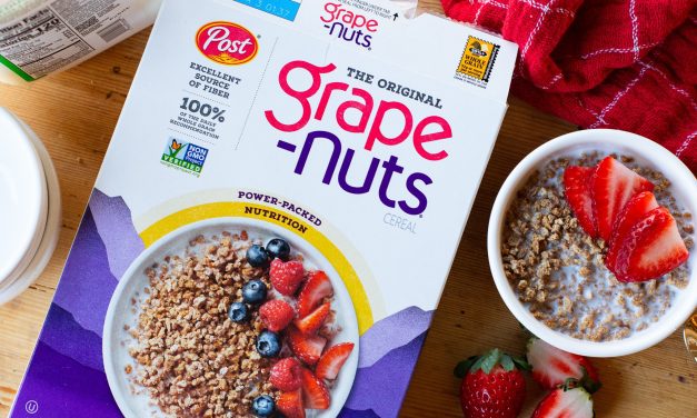 Post Grape-Nuts Cereal As Low As $2.49 Per Box At Kroger – Plus Cheap Great Grains