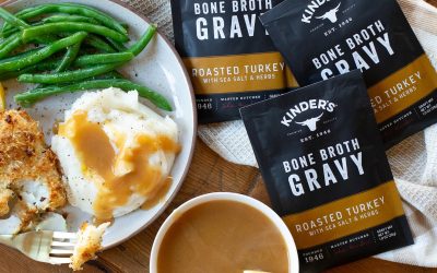 Kinder’s Roasted Turkey Bone Broth Gravy Just $1.99 At Kroger