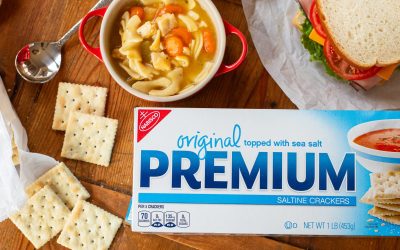 Get Nabisco Premium Saltine Crackers For Just $2.99 Per Box At Kroger