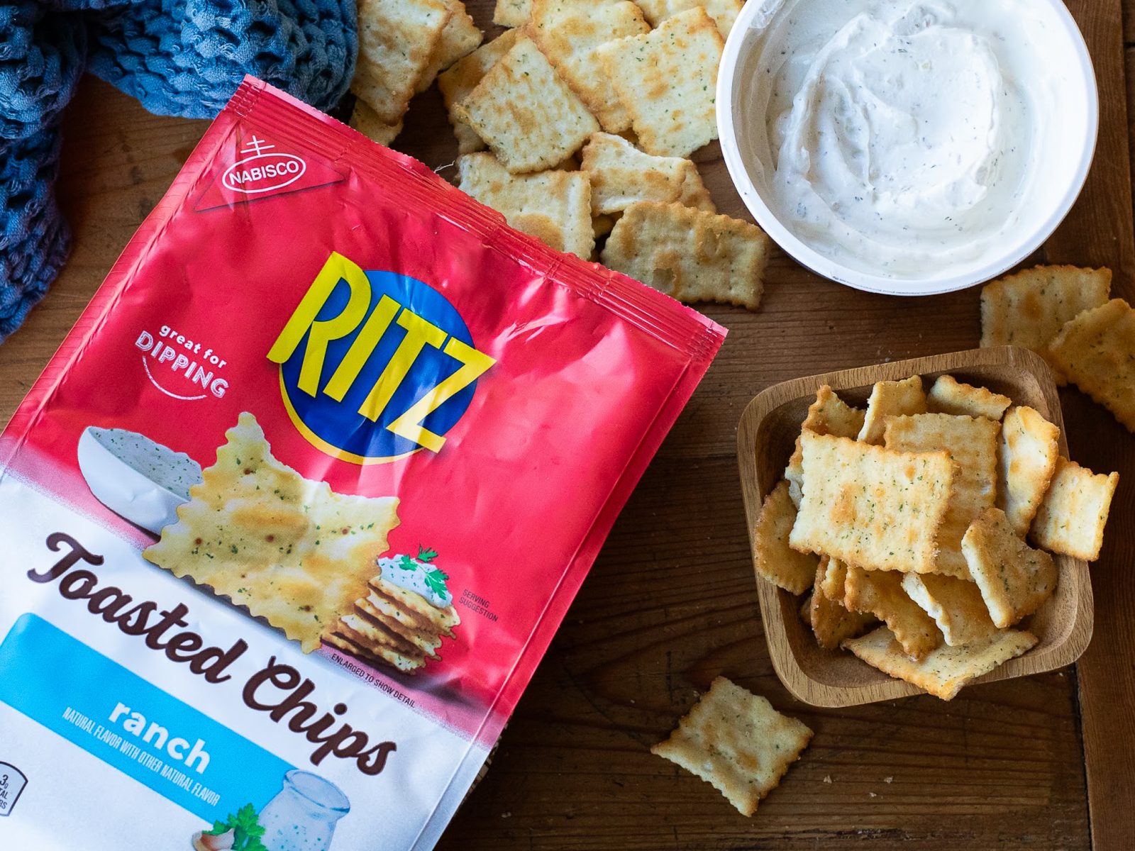 Ritz Toasted Chips Just $2.24 At Kroger (Regular Price $4.79)