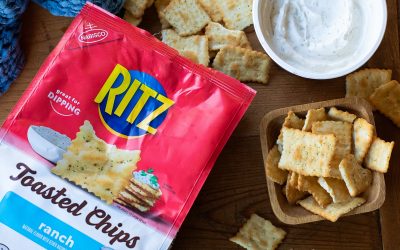 Family Size Bags Of Ritz Toasted Chips As Low As $3.24 At Kroger (Regular Price $6.29)