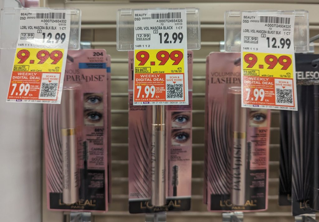 L’Oreal Paris Voluminous Mascara Just 3.99 At Kroger iHeartKroger