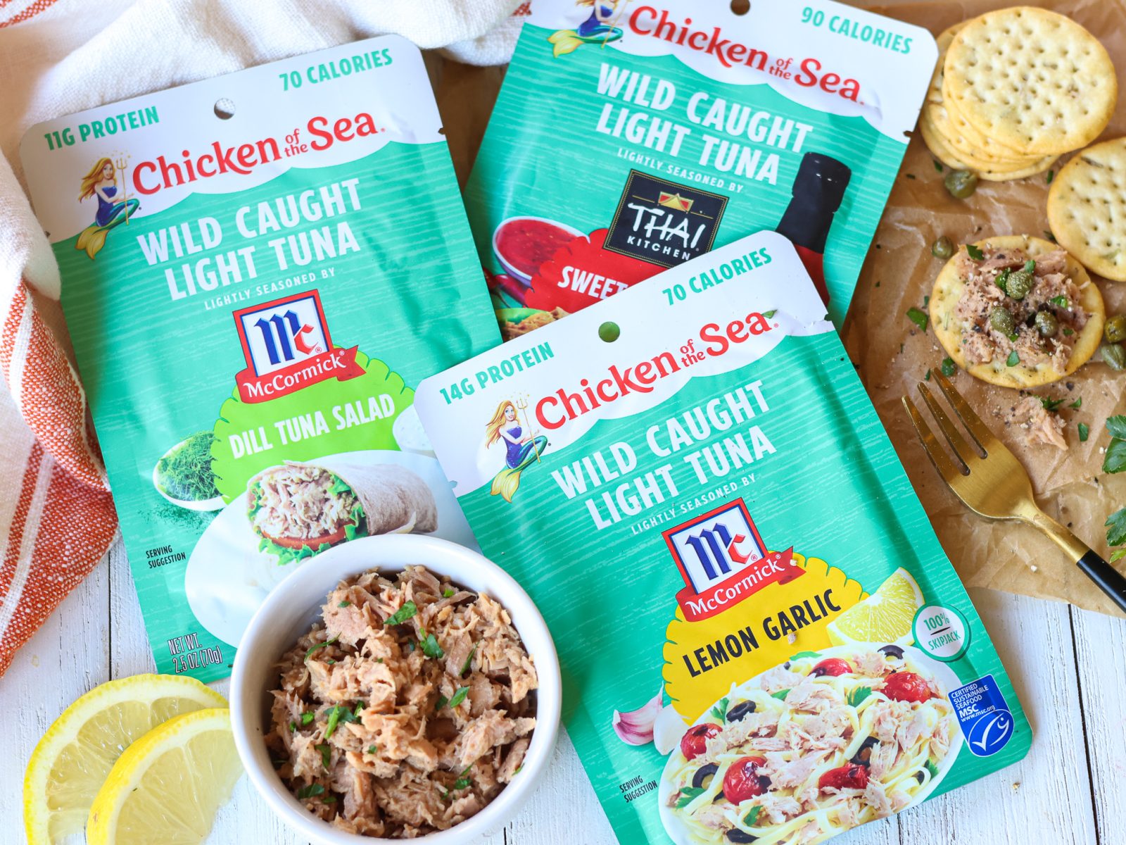 Get The Pouches Of Chicken of the Sea Wild Caught Tuna For Just 50¢ At Kroger