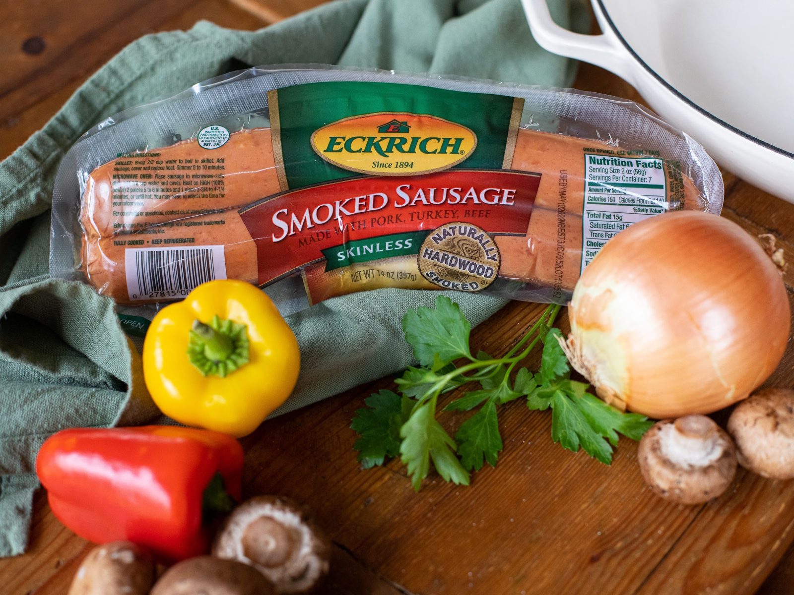 Grab Eckrich Smoked Sausage For $2.49 At Kroger