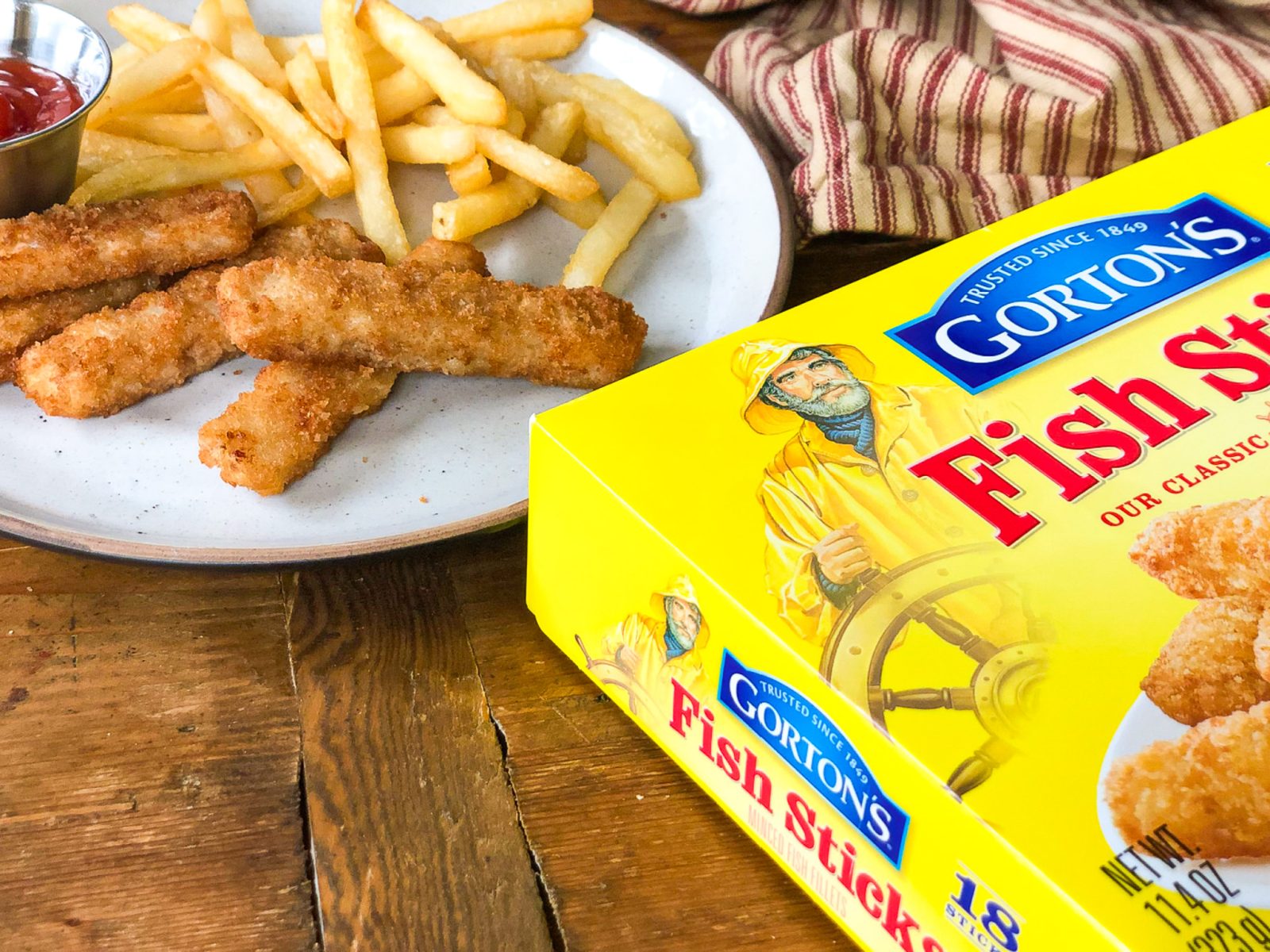 Get Gorton’s Seafood For As Low As $3.24 At Kroger