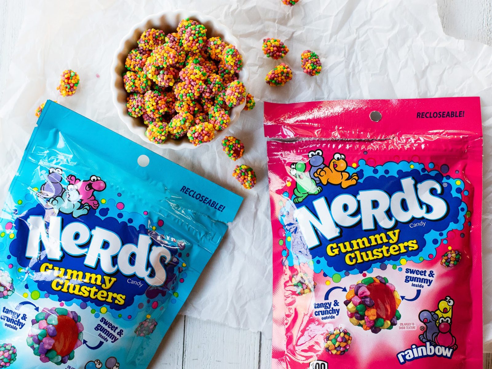 Nerds Gummy Cluster Family Size Bags As Low As $4.99 At Kroger (Regular Price $8.49)