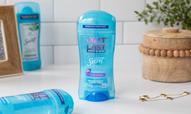 Secret Deodorant Just $4.49 At Kroger