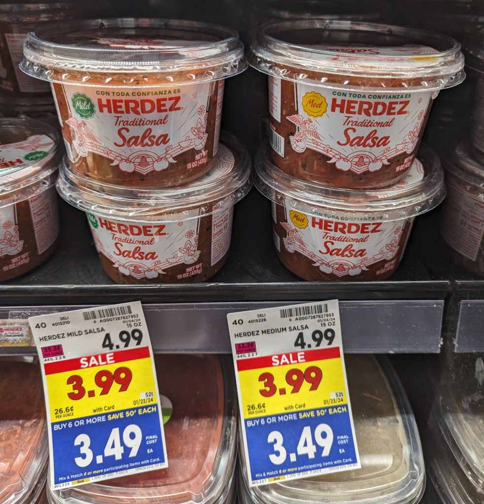 Herdez Refrigerated Salsa As Low As 2.49 At Kroger iHeartKroger