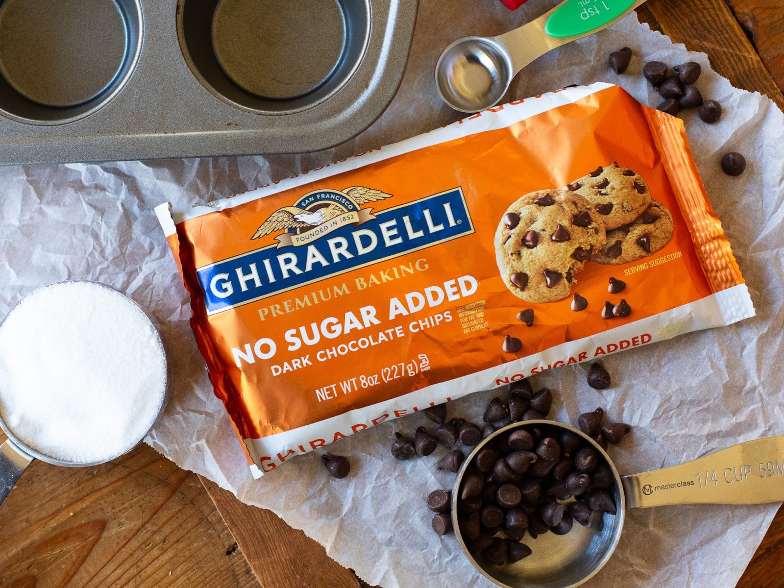 Ghirardelli No Sugar Dark Chocolate Chips Just $3.74 At Kroger (Regular Price $6.99)