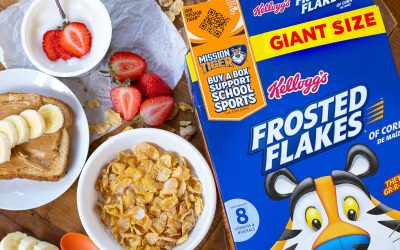 Giant Size Boxes Of Kellogg’s Cereal As Low As $2.99 At Kroger (Regular Price $6.99)