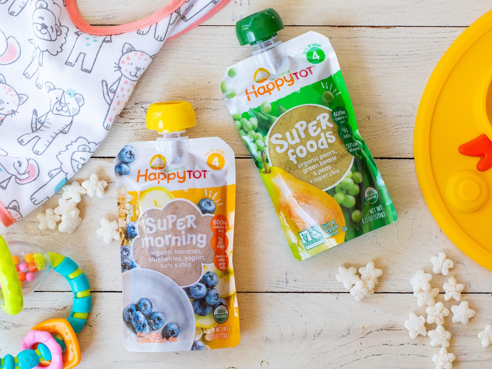 Happy Tot Organic Baby Food Pouches Just $1.25 Each At Kroger