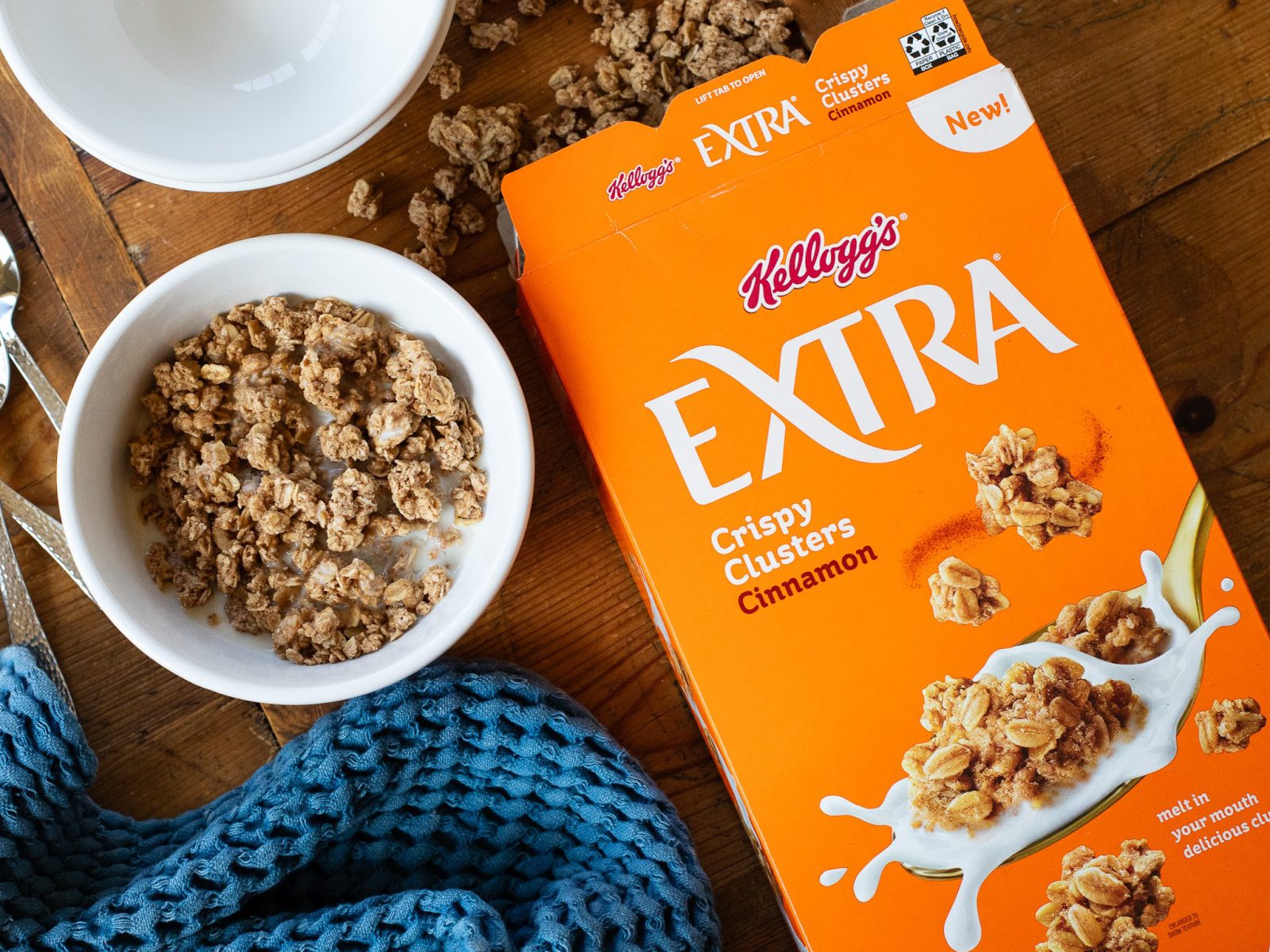 Save On Kelloggs Extra Granola Cereal at Kroger as Low as $5.99 Per Box