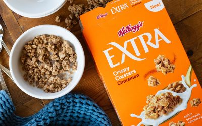Save On Kelloggs Extra Granola Cereal at Kroger as Low as $5.99 Per Box