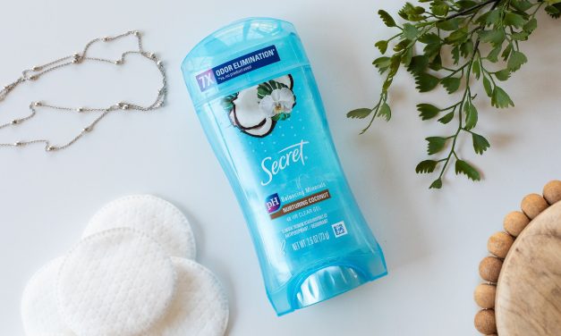 Secret Deodorant Just $4.99 At Kroger (Regular Price $7.49)