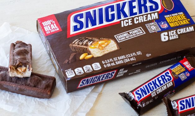 Snickers or Milky Way Ice Cream Bars Just $2.99 At Kroger