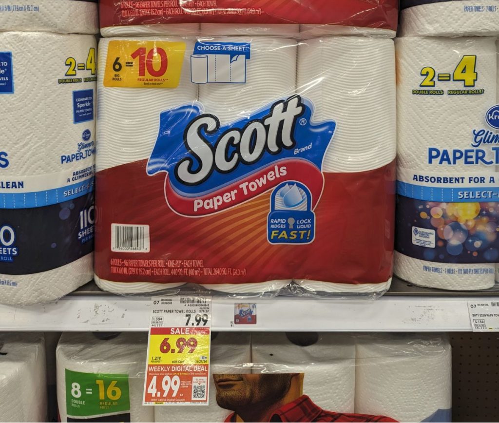 Scott Paper Towels For Only $4.99 At Kroger - iHeartKroger