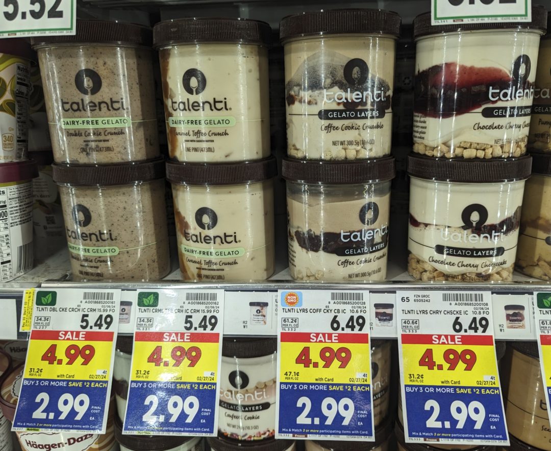 Talenti Gelato As Low As 1.99 At Kroger iHeartKroger