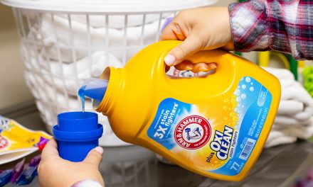 Don’t Miss Your Chance To Grab A Super Deal On ARM & HAMMER™ Plus OxiClean™ Liquid Laundry Detergent