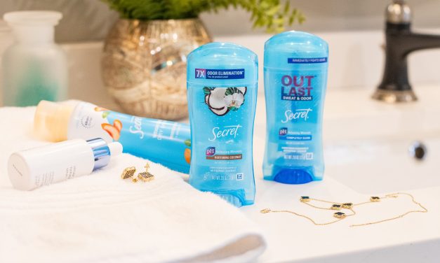 Secret Deodorant As Low As $4.32 At Kroger (Regular Price $7.49)