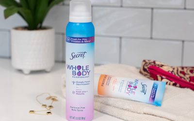 Secret Whole Body Deodorant Is Just $8.99 At Kroger (Regular Price $13.99)