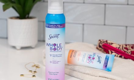 Secret Whole Body Deodorant Is Just $8.99 At Kroger (Regular Price $13.99)