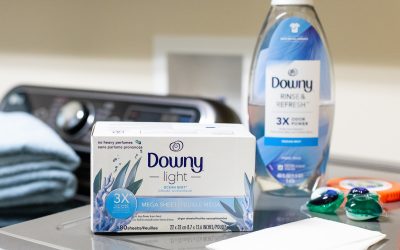 Downy Mega Dryer Sheets Just $4.99 At Kroger (Regular Price $8.99)