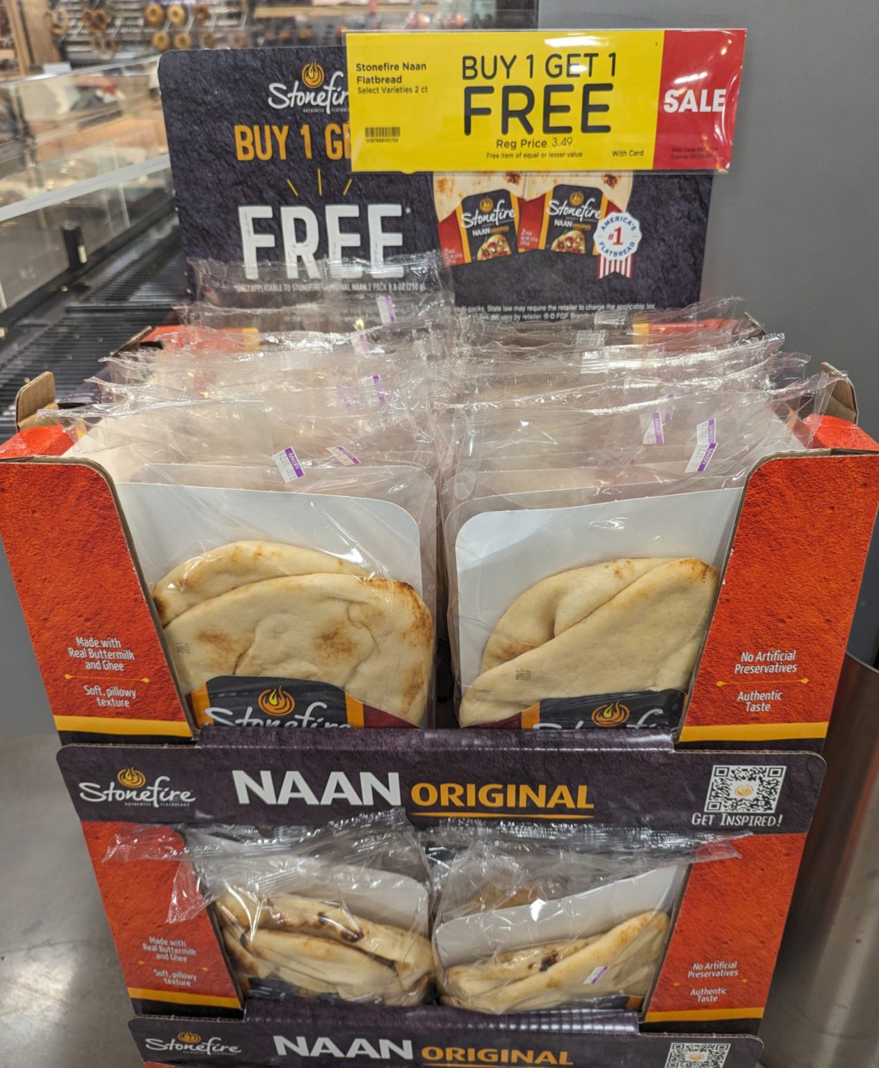 Stonefire Naan Flatbread Just 75¢ At Kroger iHeartKroger
