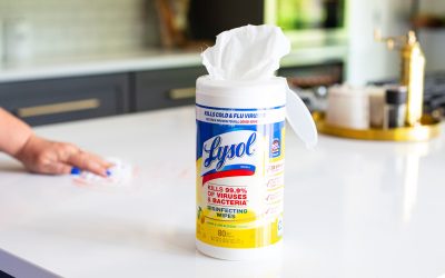 Lysol Disinfecting Wipes As Low As $3.39 At Kroger (Regular Price $5.79)