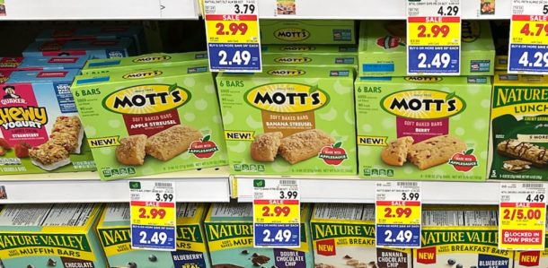 Mott’s Soft Baked Bars 6-Packs As Low As $1.49 At Kroger - iHeartKroger