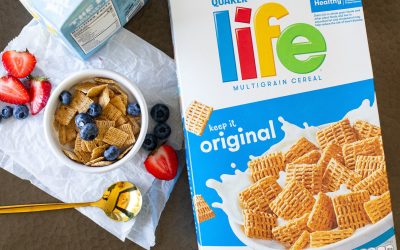 Get Boxes Of Quaker Life Cereal As Low As $1.49 At Kroger