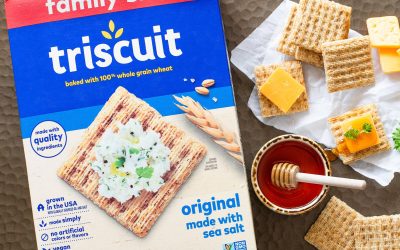 Get The Family Size Boxes Of Nabisco Triscuit Or Wheat Thins Crackers As Low As $3.49 At Kroger