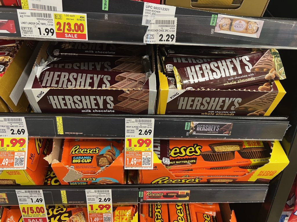 Hershey’s King Size Candy Just 1.49 At Kroger iHeartKroger