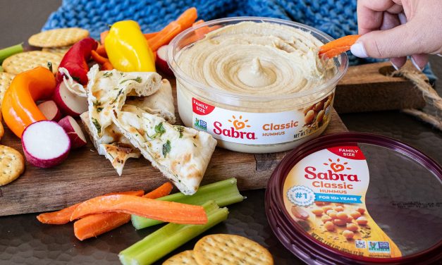 Family Size Containers Of Sabra Hummus Just $4.99 At Kroger