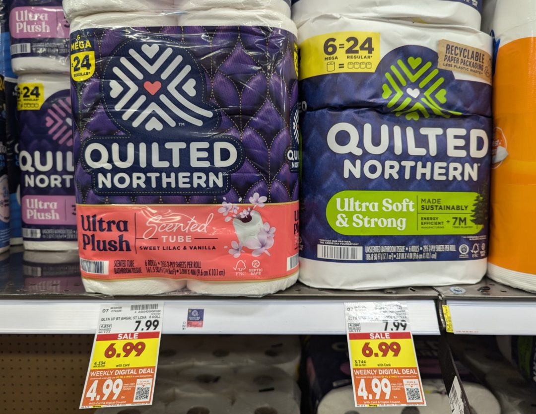 Quilted Northern Toilet Paper Just $4.49 At Kroger - iHeartKroger