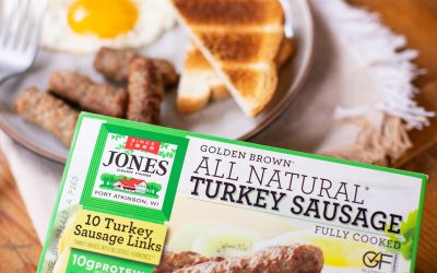 Jones Dairy Farm Golden Brown Turkey Sausage Just $1.69 At Kroger