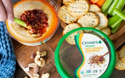 Cedar’s Organic Hummus Is As Low As $2.49 At Kroger (Regular Price $4.99)