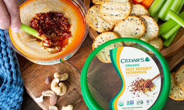 Cedar’s Organic Hummus Is As Low As $2.49 At Kroger (Regular Price $4.99)