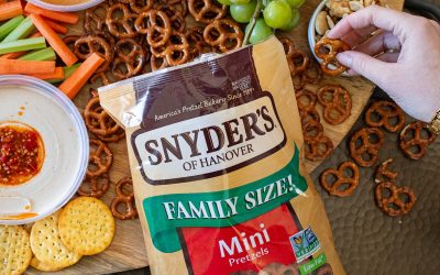 Snyder’s Of Hanover Family Size Pretzels Just $1.99 At Kroger