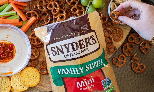 Snyder’s Of Hanover Family Size Pretzels Just $1.99 At Kroger