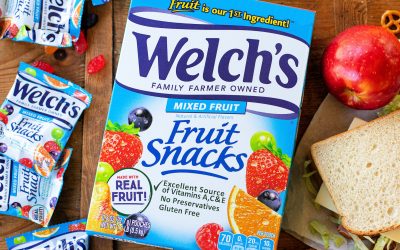 Get Welch’s Fruit Snacks As Low As $2 Per Box At Kroger