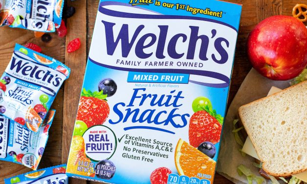 Get Welch’s Fruit Snacks As Low As $2 Per Box At Kroger