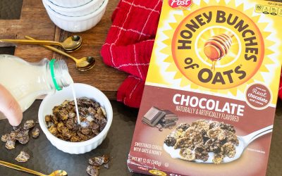 Post Honey Bunches of Oats Cereal As Low As $1.49 At Kroger